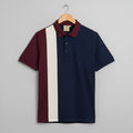 Premium Men’s Color-Block Polo