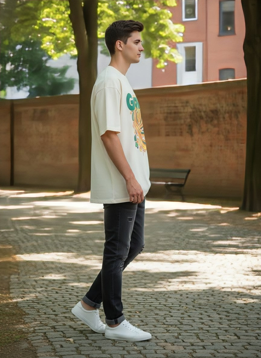 Premium Unisex Comfort Grove Oversized Cotton T-Shirt